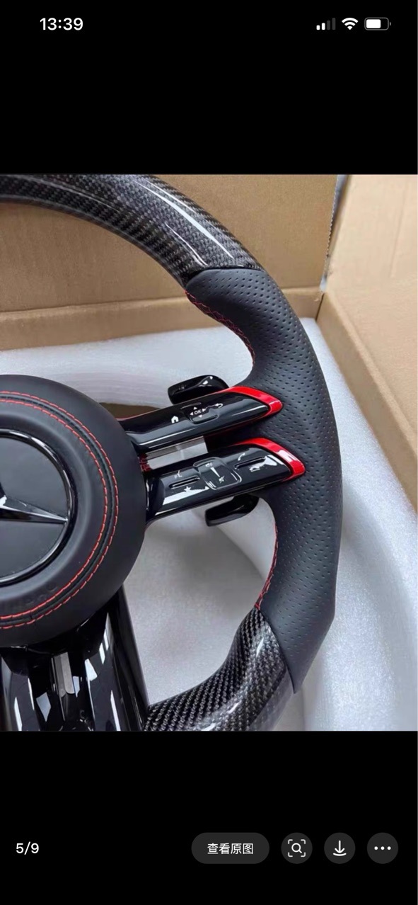 Suitable for Mercedes-Benz A-Class B-Class C-Class E-Class S-Class Claclcclkcls Modified Dragonfly Model 21 Amg Steering Wheel