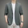 男士免烫春夏薄款西服
