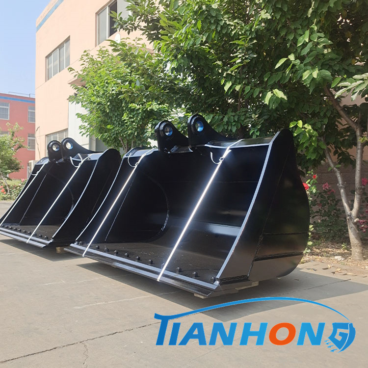 济宁天鸿供应挖掘机泥斗 清洁斗 倾斜斗 异型挖斗 源头厂家直供