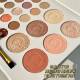 New 26 color eye shadow plate high gloss blush pearl matte glitter sequins eye shadow with brush