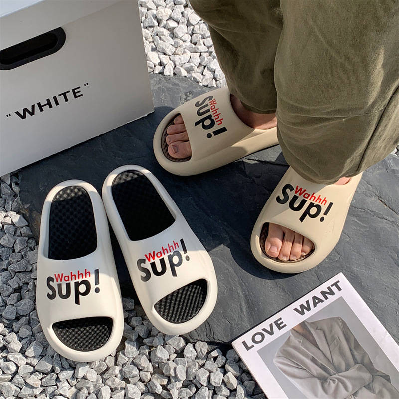 Eva men's slippers factory direct sports appearance fashion wear running indoor and outdoor office increased waterproof