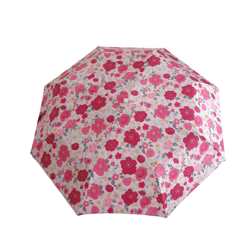 Hochwertiger, digital bedruckter Regenschirm mit Vintage-Ölgemälde-Motiv, tragbar und automatisch, für Sonne und Regen geeignet, Sonnenschutz für Damen_voghion.com