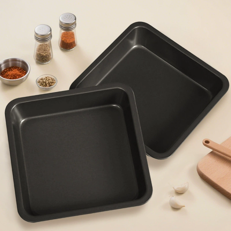 Condom non -dipped baking dish carbon steel baking pan baking bakery baking sheet beef rolled snowflower cake cake mold
