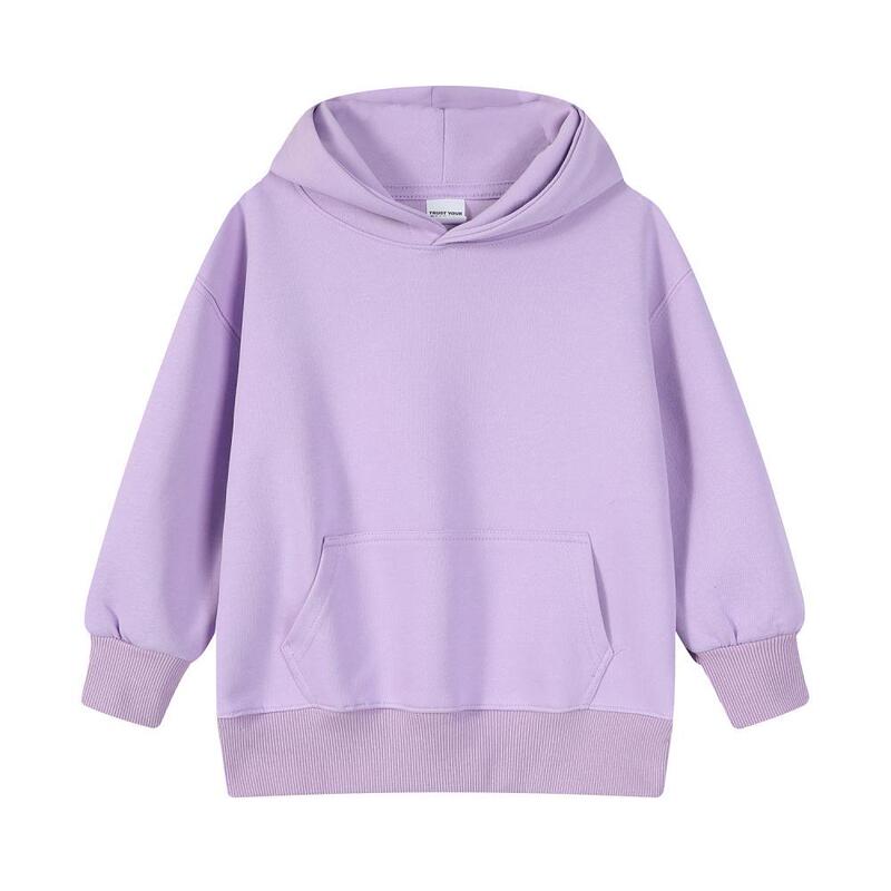 350g heavy-weight pure cotton Chinese cotton children's clothing trendy brand loose-fitting versatile hooded sweatshirt with printed logo, suitable for class uniforms and promotional shirts 350g heavy-weight pure cotton Chinese cotton children's clothing trendy brand loose-fitting versatile hooded sweatshirt with printed logo, suitable for class uniforms and promotional shirts
