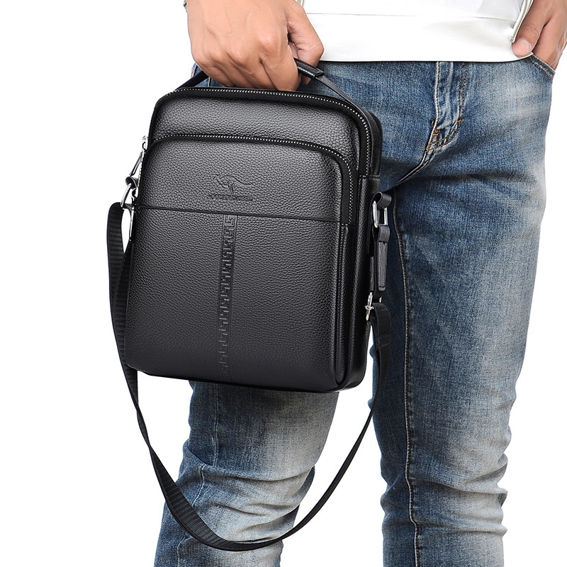 2023 New Men's Single Shoulder Bag Fashion Crossbody Bag Men's Bag Handbag Business Small Backpack Casual Trendy Bag