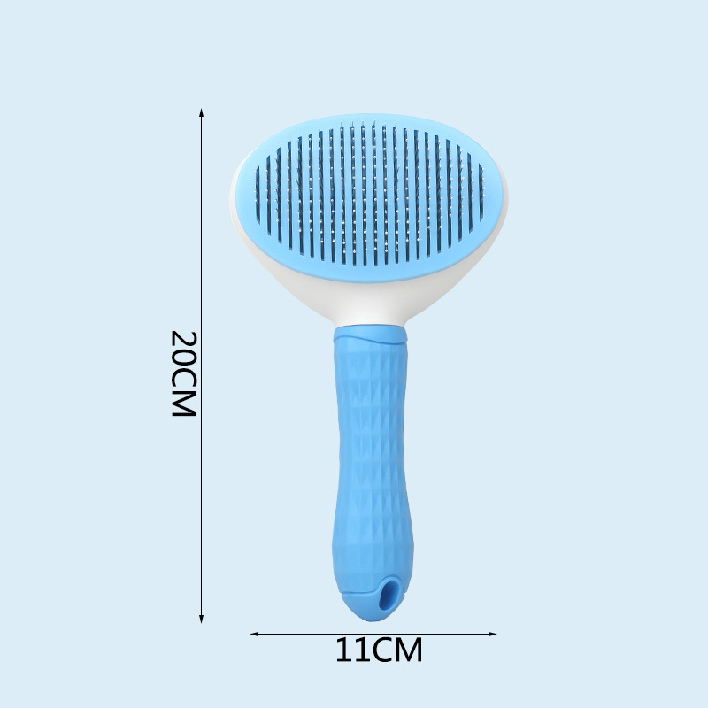 고무 핸들 블루