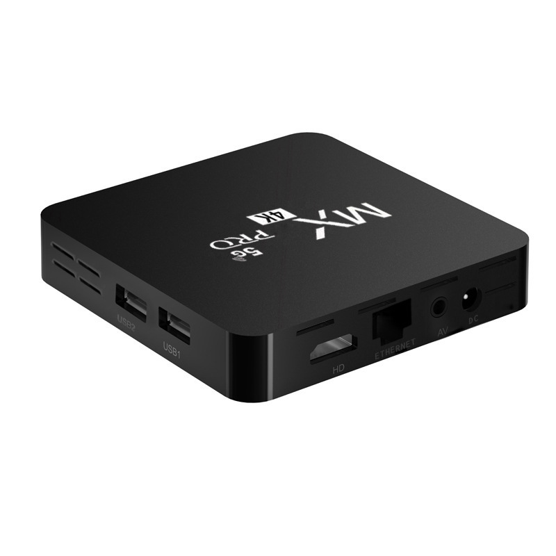 跨境爆品MXPRO电视机顶盒子4K高清网络机顶盒外贸TVBOX电视接收器|undefined