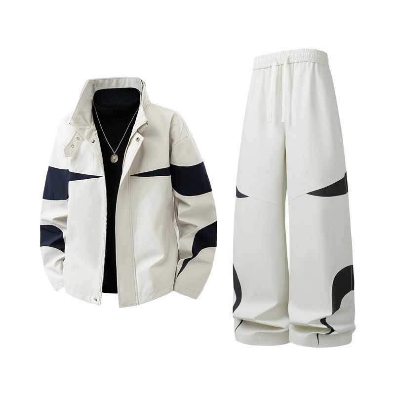 2026 Spring New Set of Jackets for Men and Women, American-Style Spring Waterproof Color-Blocking Jackets, Outdoor Functional Casual Pants and Jackets 2026 Spring New Set of Jackets for Men and Women, American-Style Spring Waterproof Color-Blocking Jackets, Outdoor Functional Casual Pants and Jackets