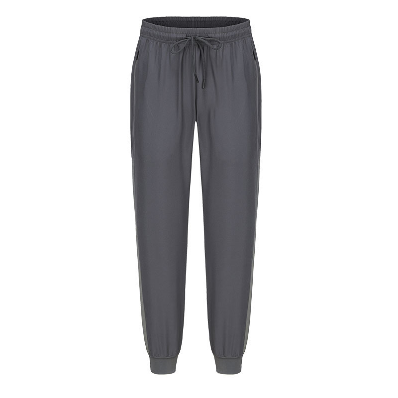 Pantalones de seda de hielo para hombres de verano ultra delgados pantalones de secado rápido, elásticos ociosos y respirables pantalones deportivos al aire libre para hombres