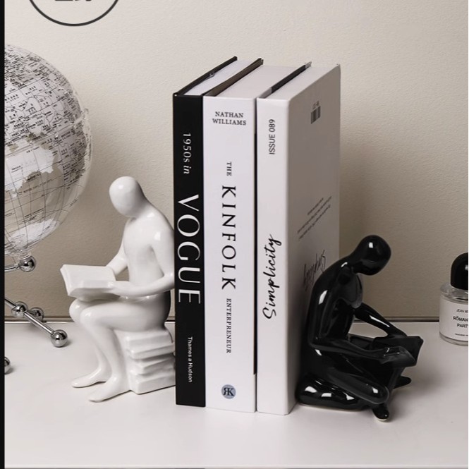 캐릭터 북엔드 읽기 [책은 포함되지 않음]