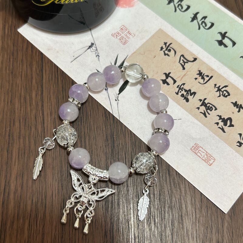 现货批发超仙蝴蝶翩翩手链闺蜜夏季多巴胺蝴蝶舞动高级感饰品礼物|undefined