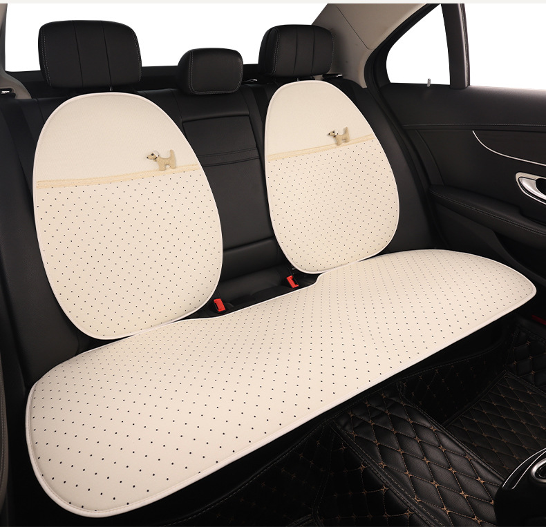 26 Models of Car Seat Cushions for All Seasons, Suitable for Volkswagen Lavida, Jetta, and Bora, Front Driver and Passenger Single-Piece Seat Cushions