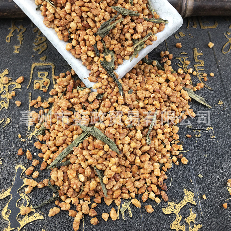 Genmaicha Brown Rice Tea Loose Grains 500g Bulk Ingredient for Japanese Style Brews and Blends specifications
