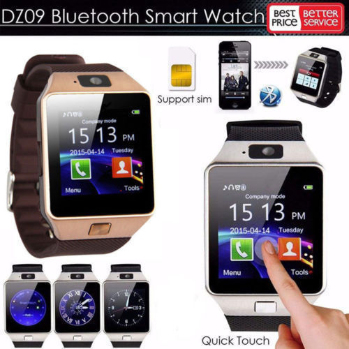 Dz09 Smart Watch 1.44 Touch Screen with Sim Card, Call Function, Sports Heart Rate, Blood Pressure, Sleep Monitoring, Exercise Heart Rate Monitoring