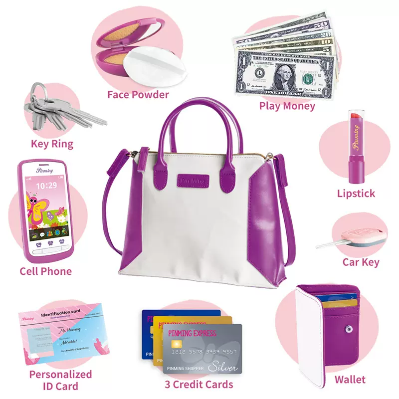 跨境儿童化妆品玩具套装梳妆过家家女孩化妆模型口红公主彩妆礼物