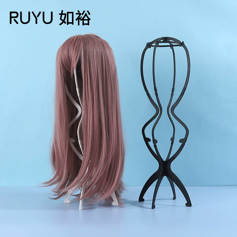 Поставка съемный кронштейн парика инструмент для ухода за парик портативный кронштейн крышка для волос 50cm повышая кронштейн