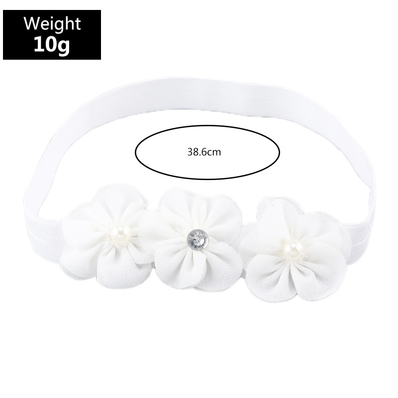 New Cute Simple Flower Hair Band display picture 2