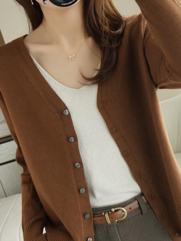 autumn knitted sweater