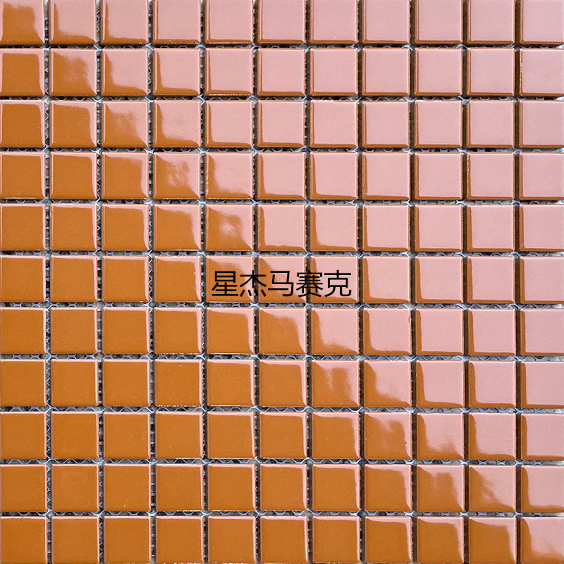 セラミックモザイク黒い別荘背景壁トイレ浴室キッチンリビングカフェバルコニー床タイル|undefined