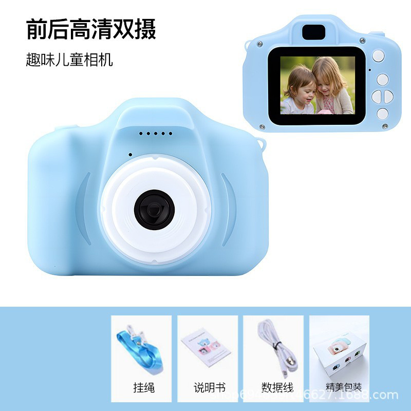 跨境新款kids cameras运动照相机数码卡通玩具迷你小单反儿童相机|undefined