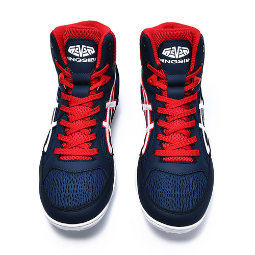 Professional boxing shoes competition training men's wrestling shoes, martial arts fighting, sanda, weightlifting, deep squat shoes for women, gym