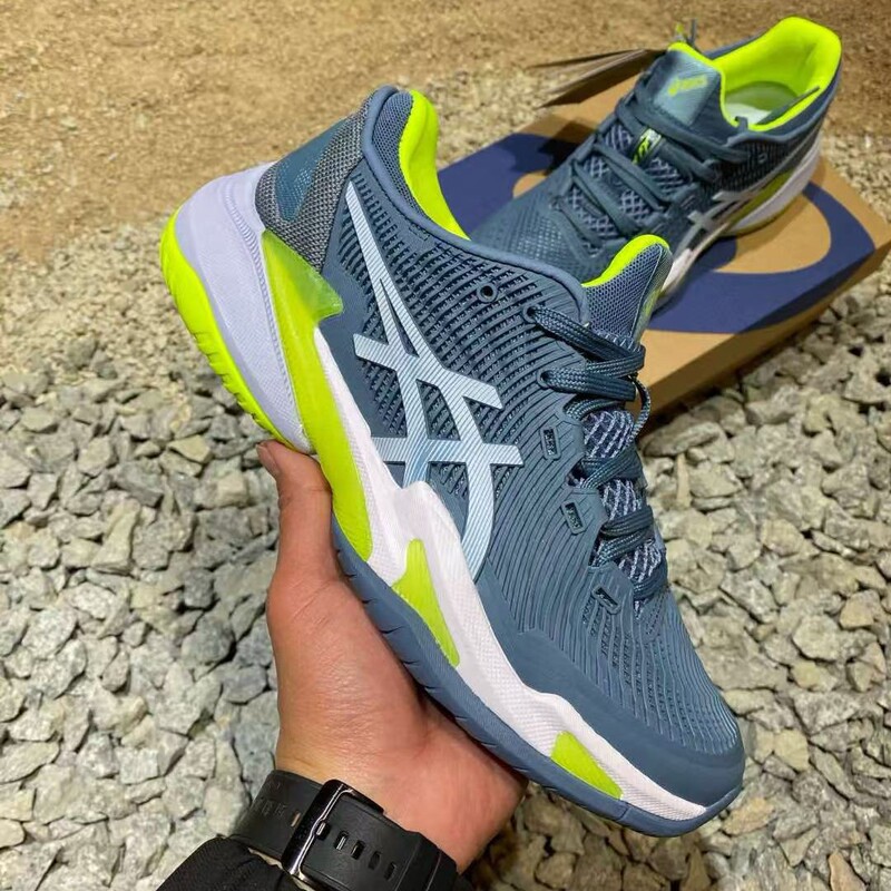 New Court Ff 3 Tennis Shoes, Mesh Men's Shoes, Stable, Comfortable, Breathable Sports Shoes, All-Round Badminton Shoes