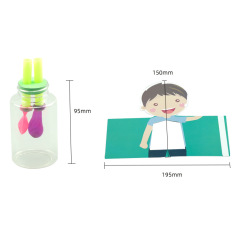 Simulated Lung Breathing Teaching Aid Kindergarten Elementary Science Experiment Handicraft Small DIY Science Experiment Kit