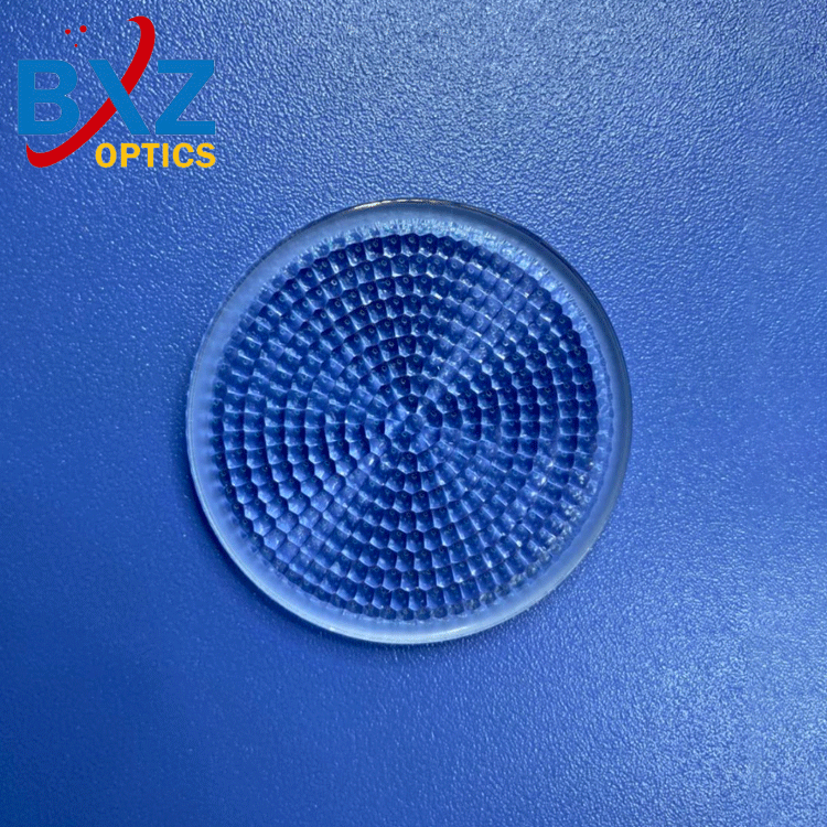 比兴兹 k9菲尼尔透镜复眼透镜阵列透镜磨砂螺纹镜透镜光学元件
