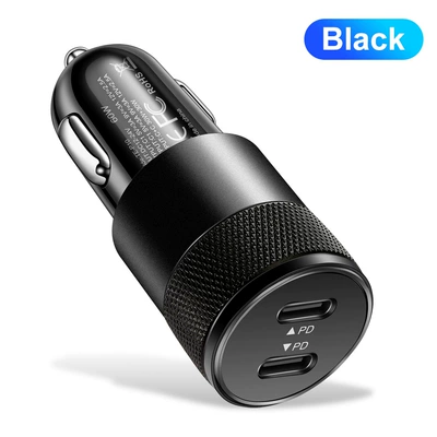 Mobil şarj cihazları – Pd Qc Pull Tab - p10-60w-2pd-all-black