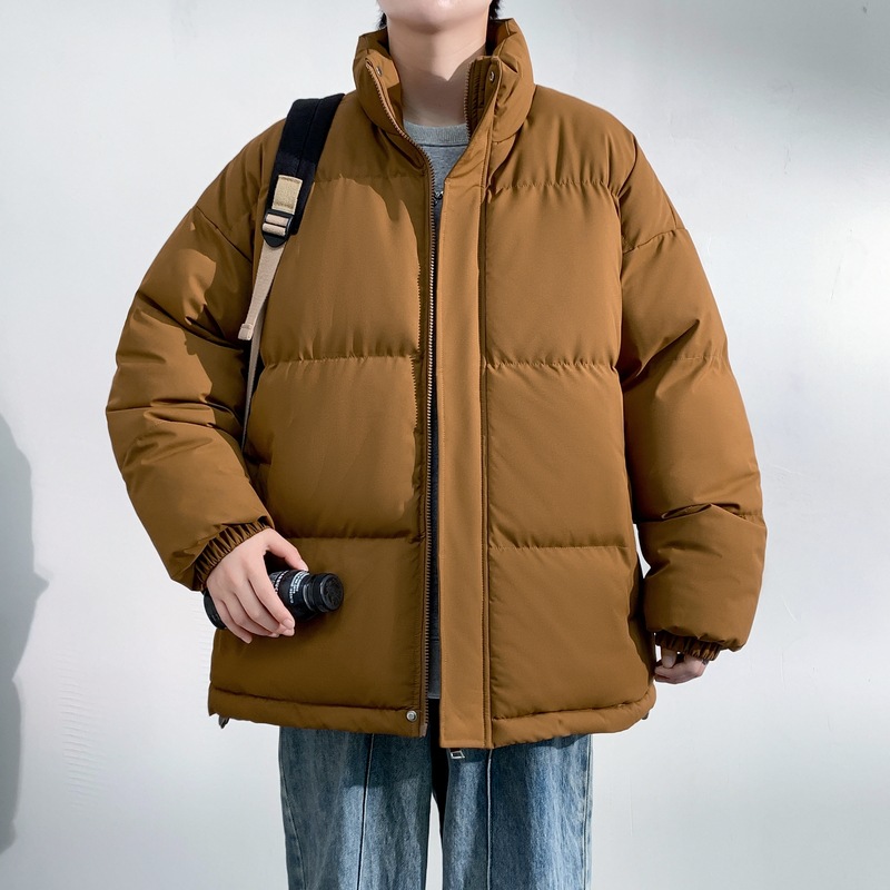 Chaqueta Acolchada Térmica para Hombre 5XL-8XL de Poliéster Engrosada para Invierno