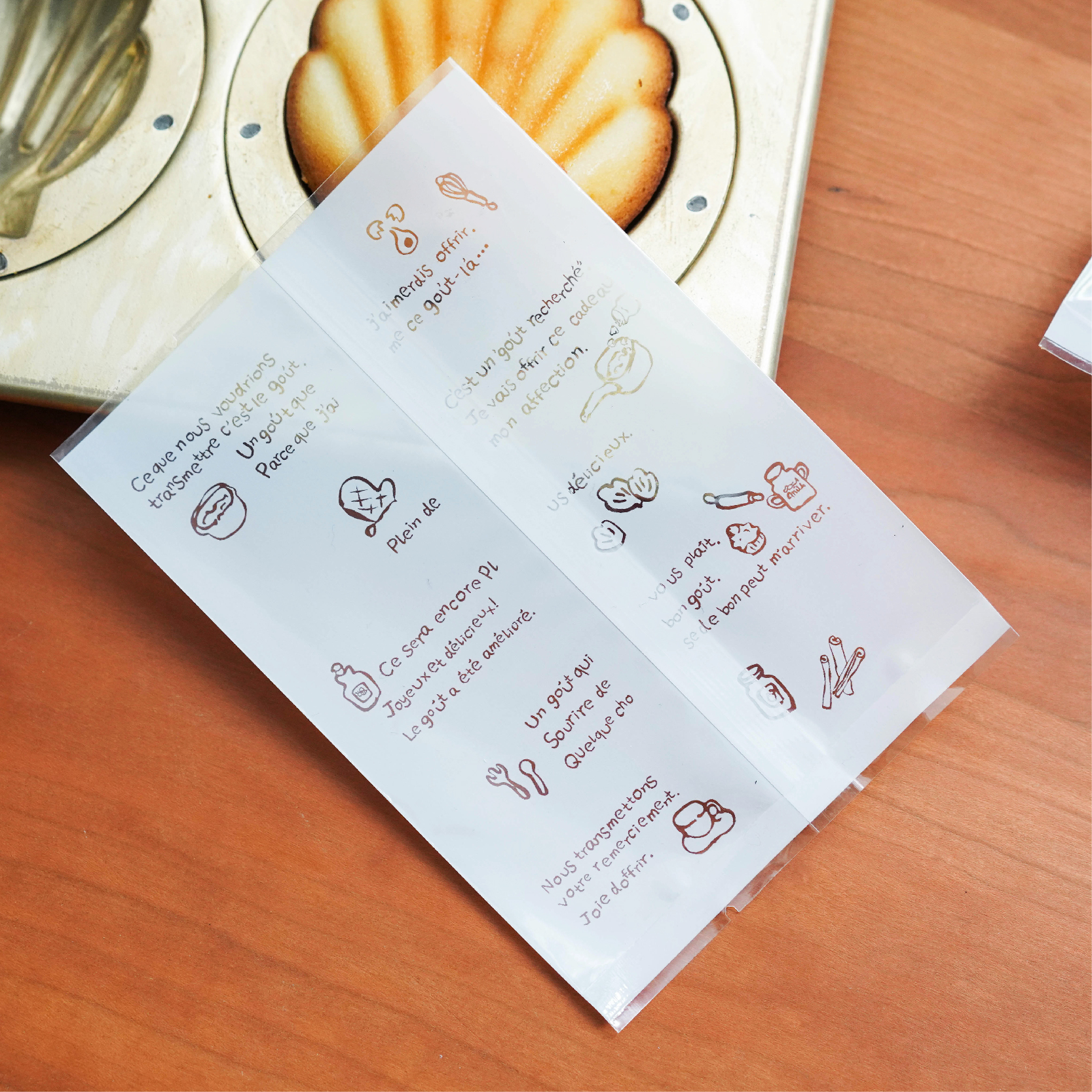 9.5 * 13.5cm bolsa sellada alrededor de 100