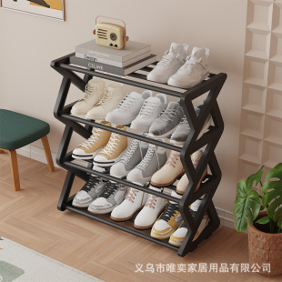 Multi-layer Household Door Shoe Rack Entry Simple Shoe Rack Occupies Small Rental Essential Supplies Shoe Storage Rack