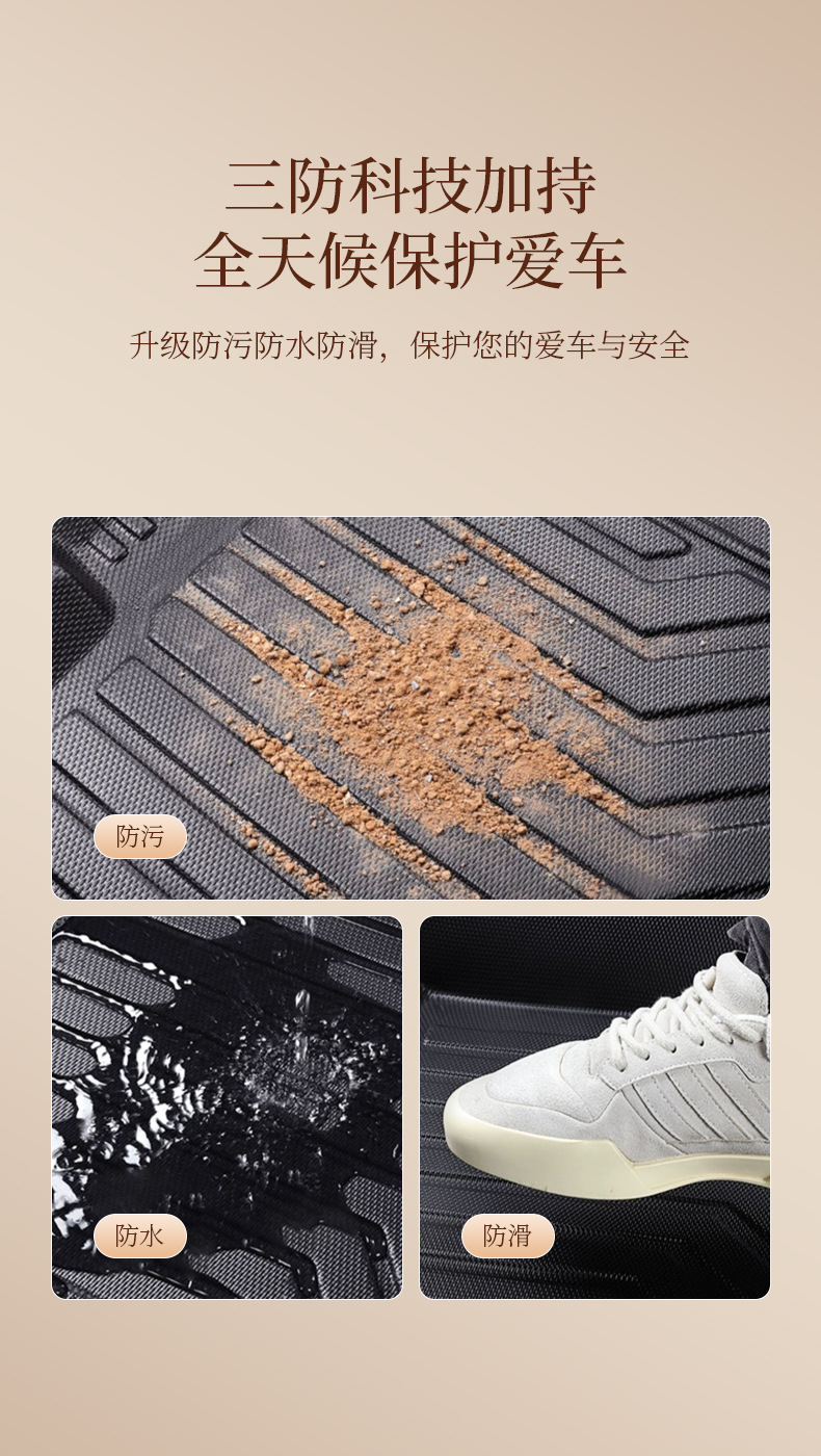 Suitable for Tpe Car Floor Mats Full Surround Blanket A4L Magotan Q5L Passat Camry Accord a
