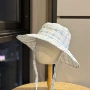 夏季新款条纹薄款渔夫帽