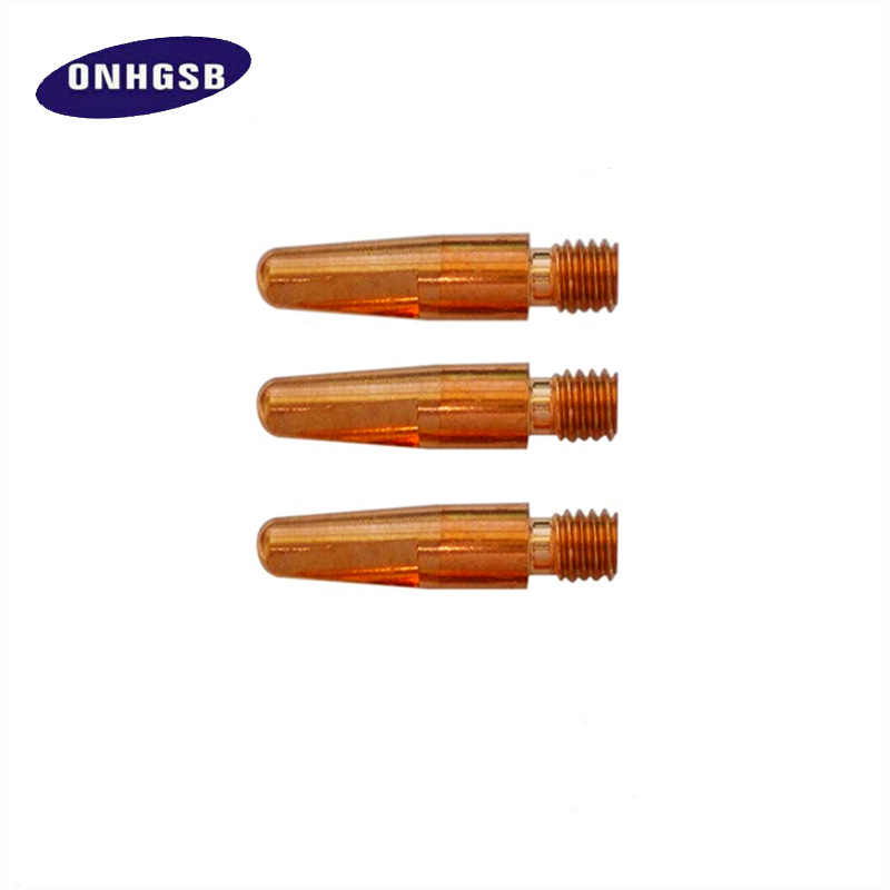 厂家生产批发PSF紫铜导电嘴二保焊枪焊连接件焊接配件导电嘴