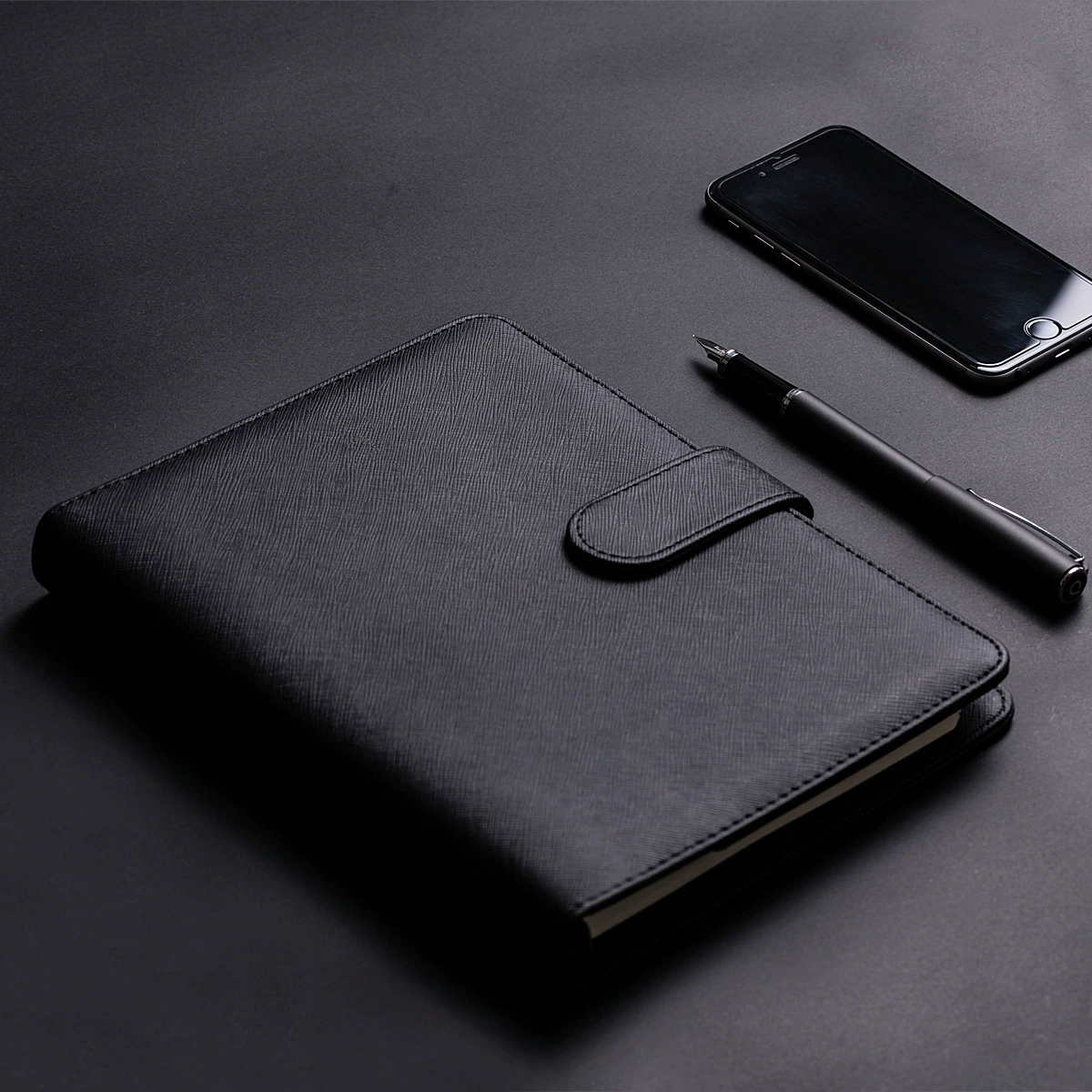 Stationery, polyurethane notebook, laptop, tear-off sheet, business version