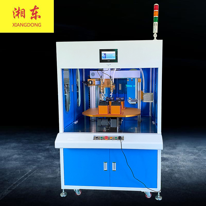 非标定制21落地式双工位点胶自动化设备