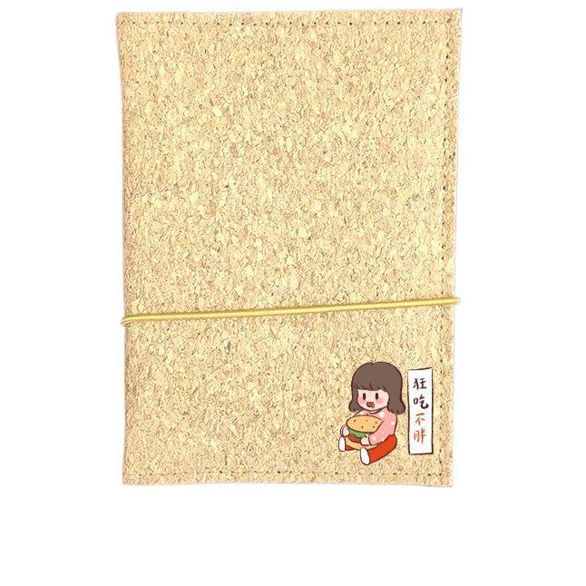 跨境软木护照套 Cork树皮收纳袋 国潮软木护照夹保护套 定制工厂
