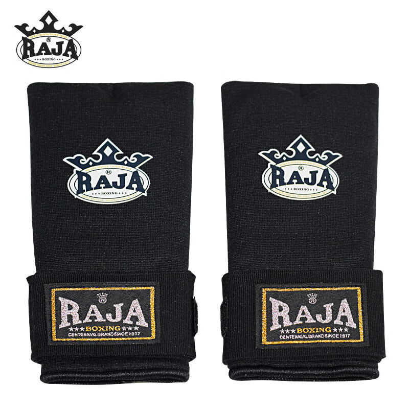 Raja-Boxing Gel Strap-On Boxing Shield Gloves Knitted Hand Gloves for Adults and Kidsren