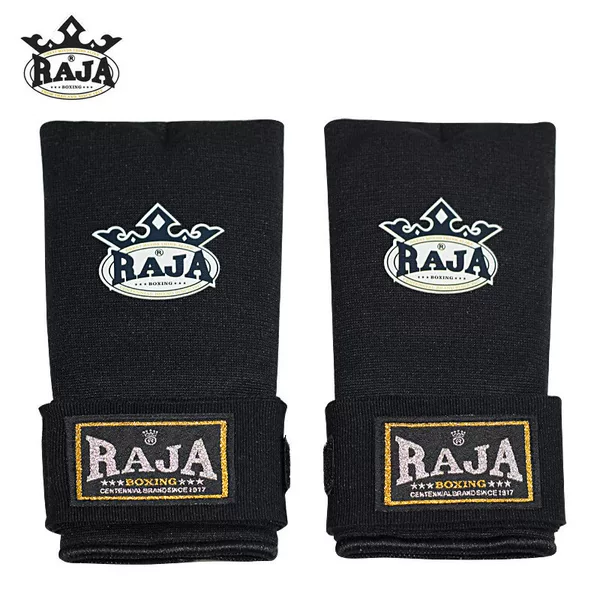 Raja-Boxing Gel Strap-On Boxing Shield Gloves Knitted Hand Gloves for Adults and Kidsren