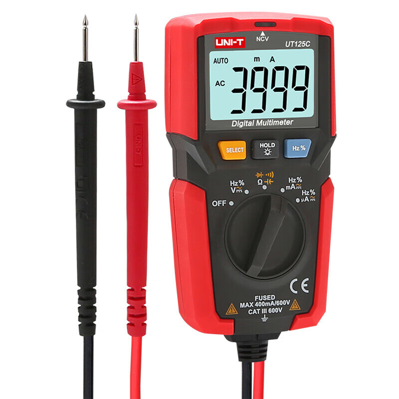UNI-T UT125C Multimetro digital de bolsillo