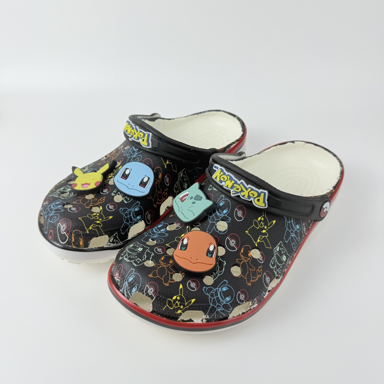 Pokémon original Melody Sanrio Piggy Page zapatos de playa para niños bolsas de cabeza agujero zapatos al por mayor image 6