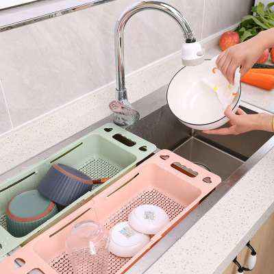 kitchen water tank Leachate Rack monolayer Telescoping pool Leach basket Trays household Large Shelf