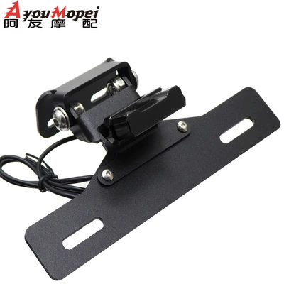 Clean Mudguard Eliminates License Plate – License plate holder/license plate holder - black-without-logo