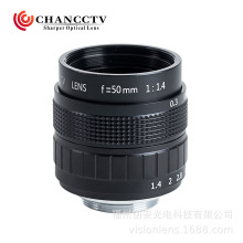 激光扫描特种用途50mm F1.4 FujianCCTV数码相机微单镜头黑色5014
