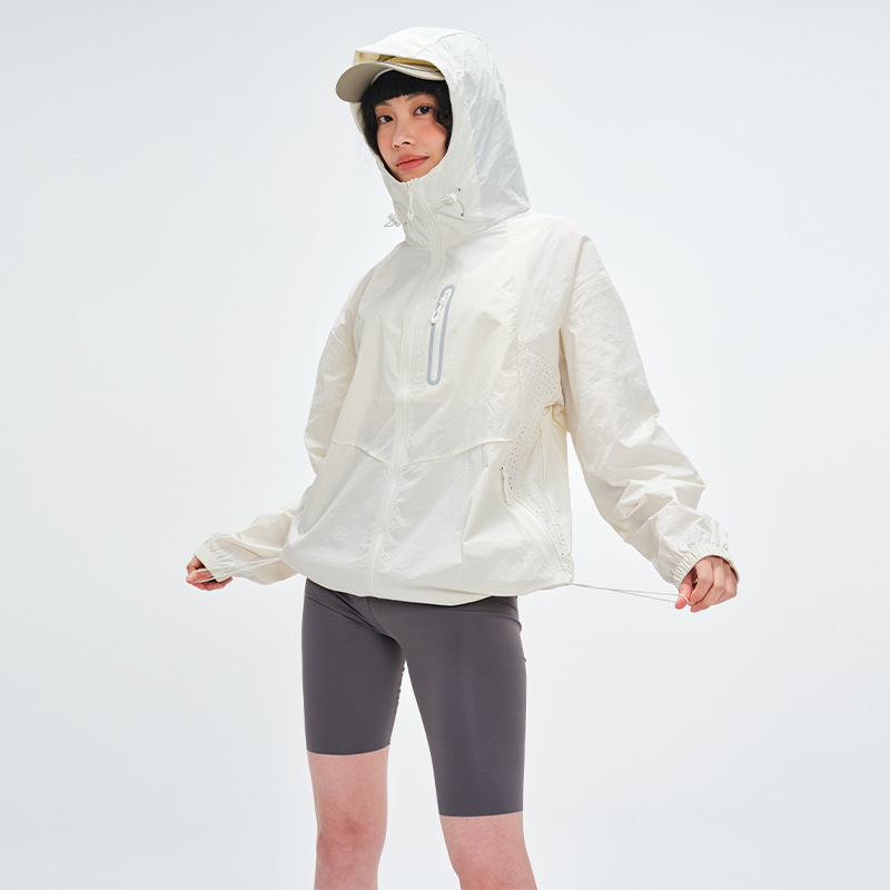Cama de protección solar al aire libre, chaqueta de verano, ropa de protección solar para mujeres 2025, nueva ropa de piel ligera y transpirable anti-UV, hielo para hombres