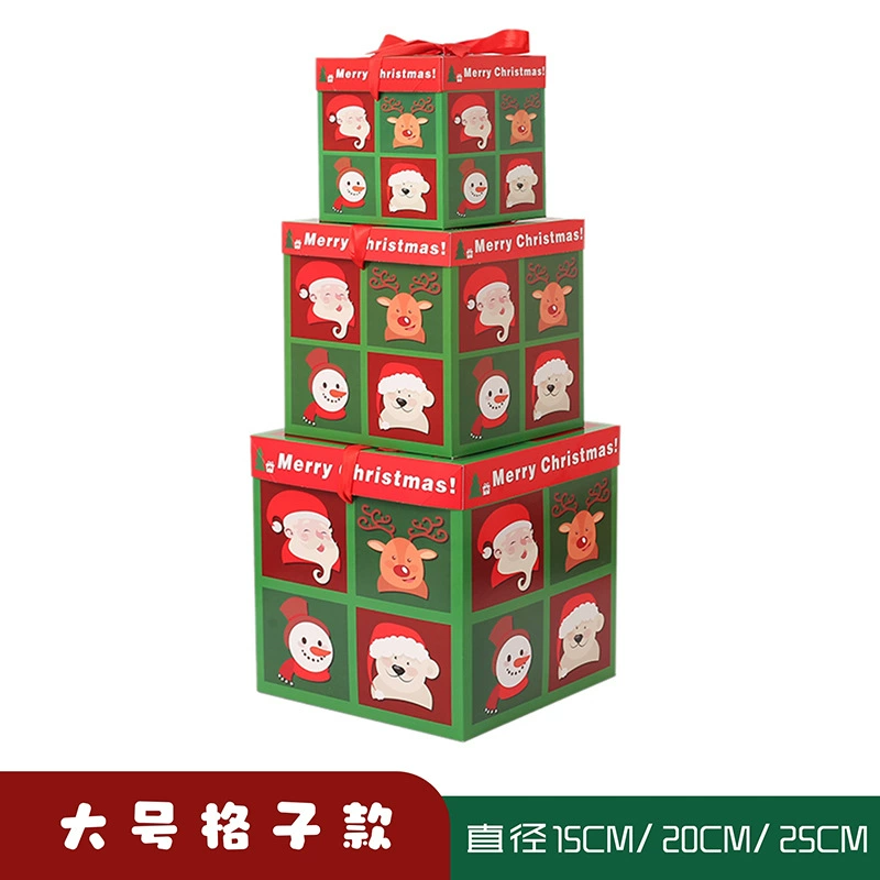 Christmas decorations, gift box, bag, set, layout, Birthday gift