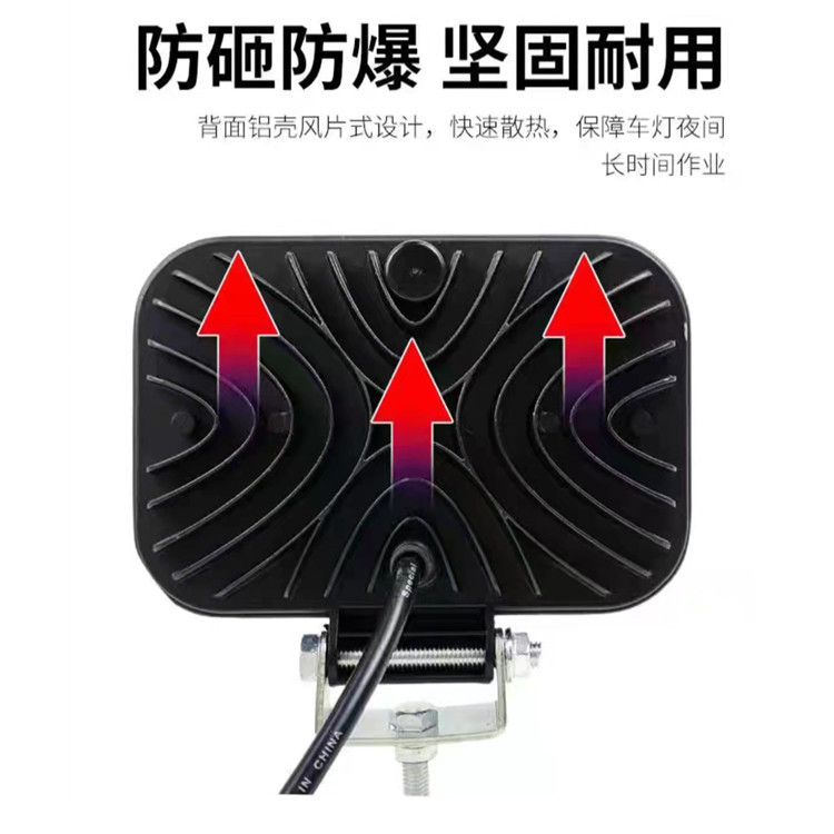 12V 24V Wide Vision High Beam Backup Light Motorcycle Reaper Electric Bike Headlight Modification Truck LED Spotlight