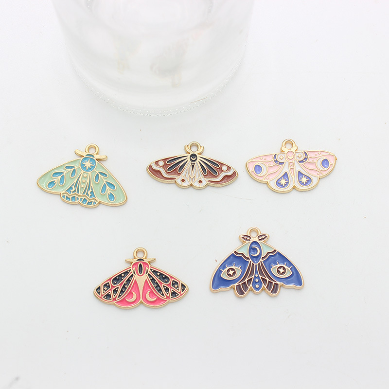 35g Weight Pendant Jewelry Making Type 22 * 18mm, 27 * 18mm, 28 * 18mm Jewelry Making Size DIY Jewelry Accessories Classification Smooth Embellishment 10 PCS/Package Quantity Alloy Material Butterfly, Moth Pattern Polished Finish Enamel Design IG Style, Simple Style Style 10 PCS/Package 22 * 18mm 27 * 18mm 28 * 18mm Alloy Butterfly Moth Polished Pendant 无