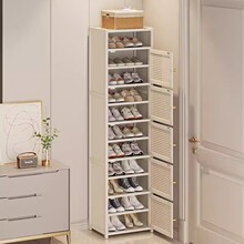 简约多层鞋柜 大容量家用门口收纳柜 省空间鞋架